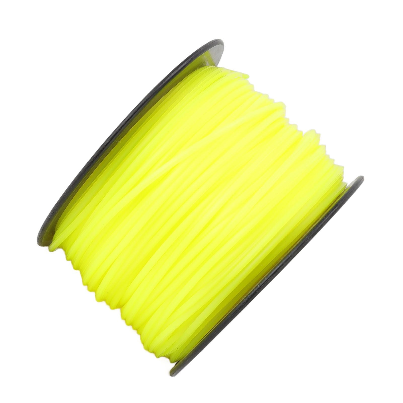 3mm String Trimmer Line Quadrate Trimmer Line Lawn Mower String Cord for Husqvarna Yellow 168m/551.2ft V1294-YM0523-3111220086212