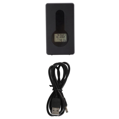 Weather Stations Wireless Indoor Outdoor Color Display Black 3 Channels Regulable Backlight Clock Thermometer V1294-YM0523-3111220087211