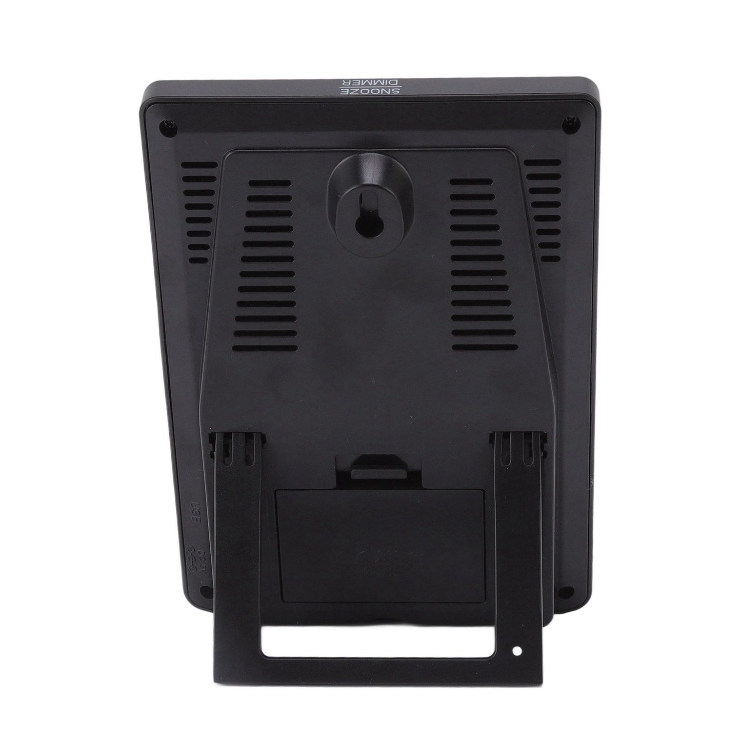 Weather Stations Wireless Indoor Outdoor Color Display Black 3 Channels Regulable Backlight Clock Thermometer V1294-YM0523-3111220087211