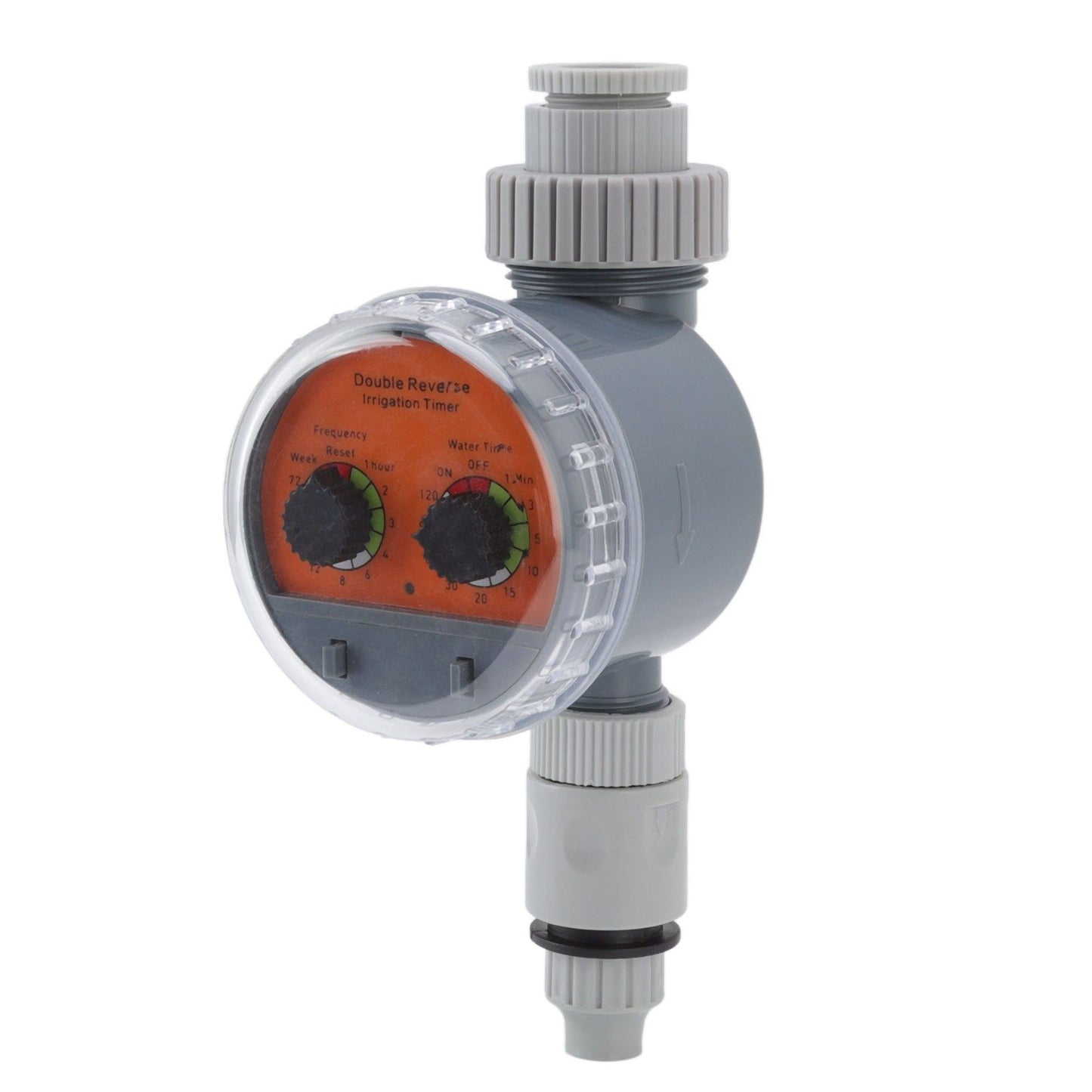 Irrigation Timer Dual Dial Ball Valve IP67 Waterproof Automatic Pressure Free Irrigation Timer for Courtyards V1294-YM0523-3111220087711
