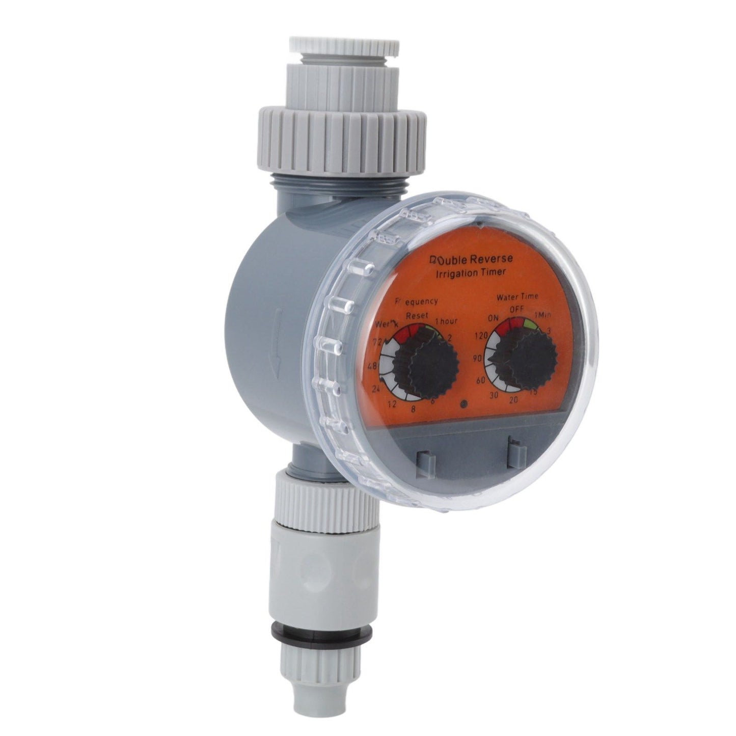 Irrigation Timer Dual Dial Ball Valve IP67 Waterproof Automatic Pressure Free Irrigation Timer for Courtyards V1294-YM0523-3111220087711