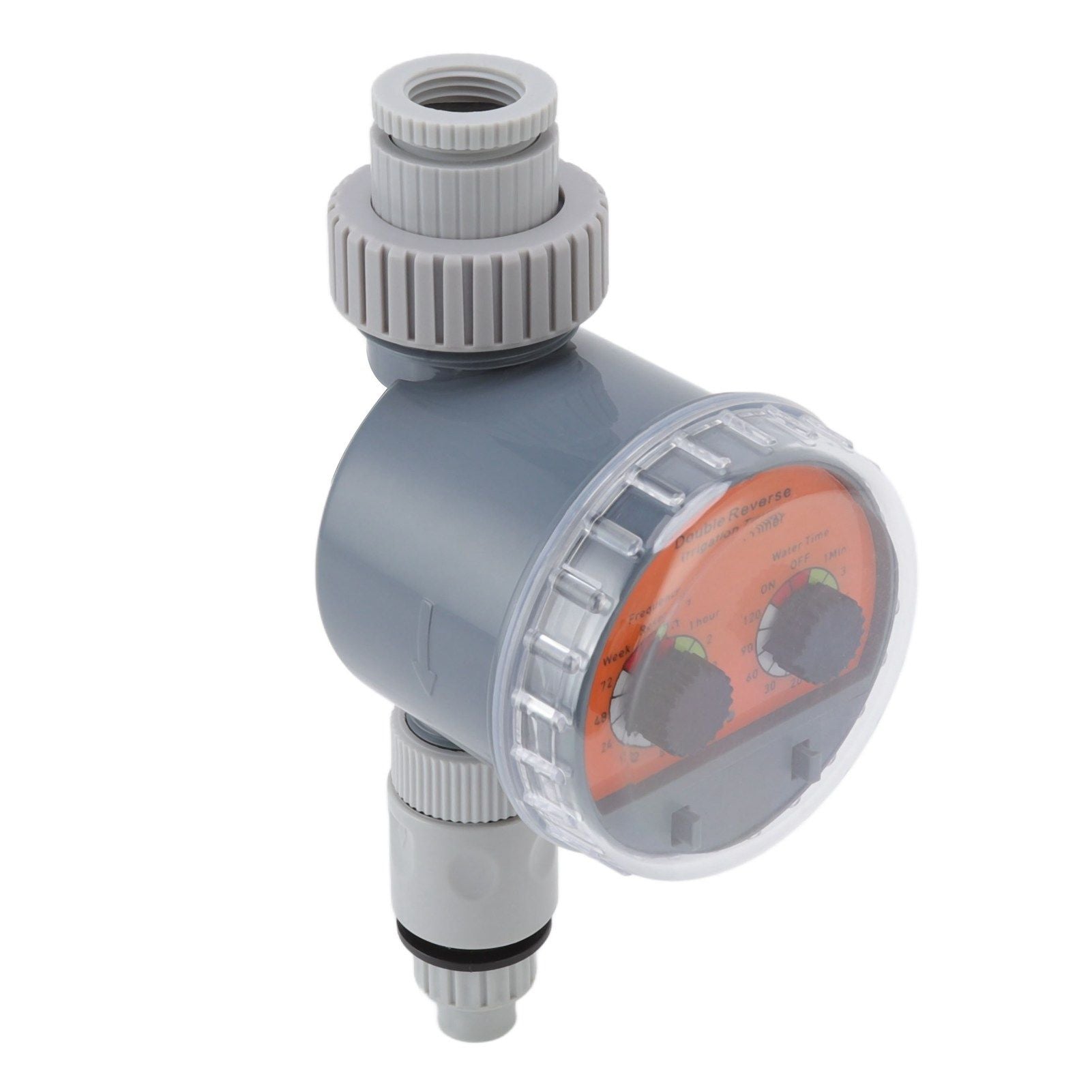 Irrigation Timer Dual Dial Ball Valve IP67 Waterproof Automatic Pressure Free Irrigation Timer for Courtyards V1294-YM0523-3111220087711