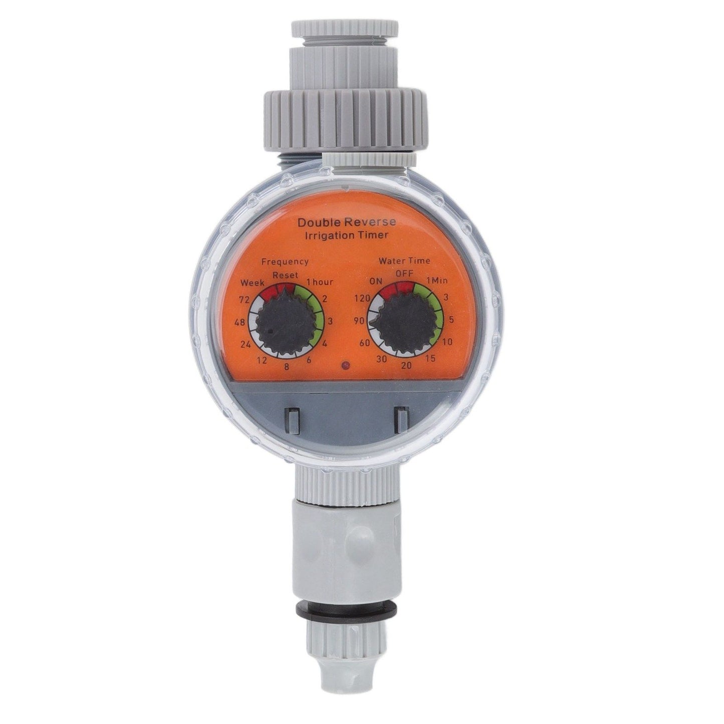Irrigation Timer Dual Dial Ball Valve IP67 Waterproof Automatic Pressure Free Irrigation Timer for Courtyards V1294-YM0523-3111220087711
