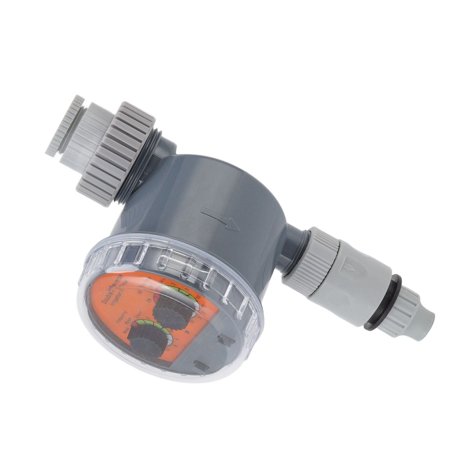 Irrigation Timer Dual Dial Ball Valve IP67 Waterproof Automatic Pressure Free Irrigation Timer for Courtyards V1294-YM0523-3111220087711