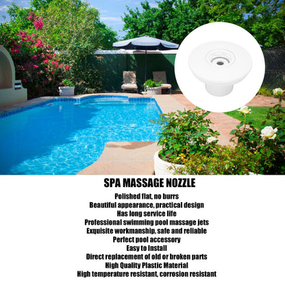 1006V Swimming Pool Jet Nozzle Plastic In Line Replacement Professional Spa Massage Outlet Nozzle V1294-YM0523-3111220088611