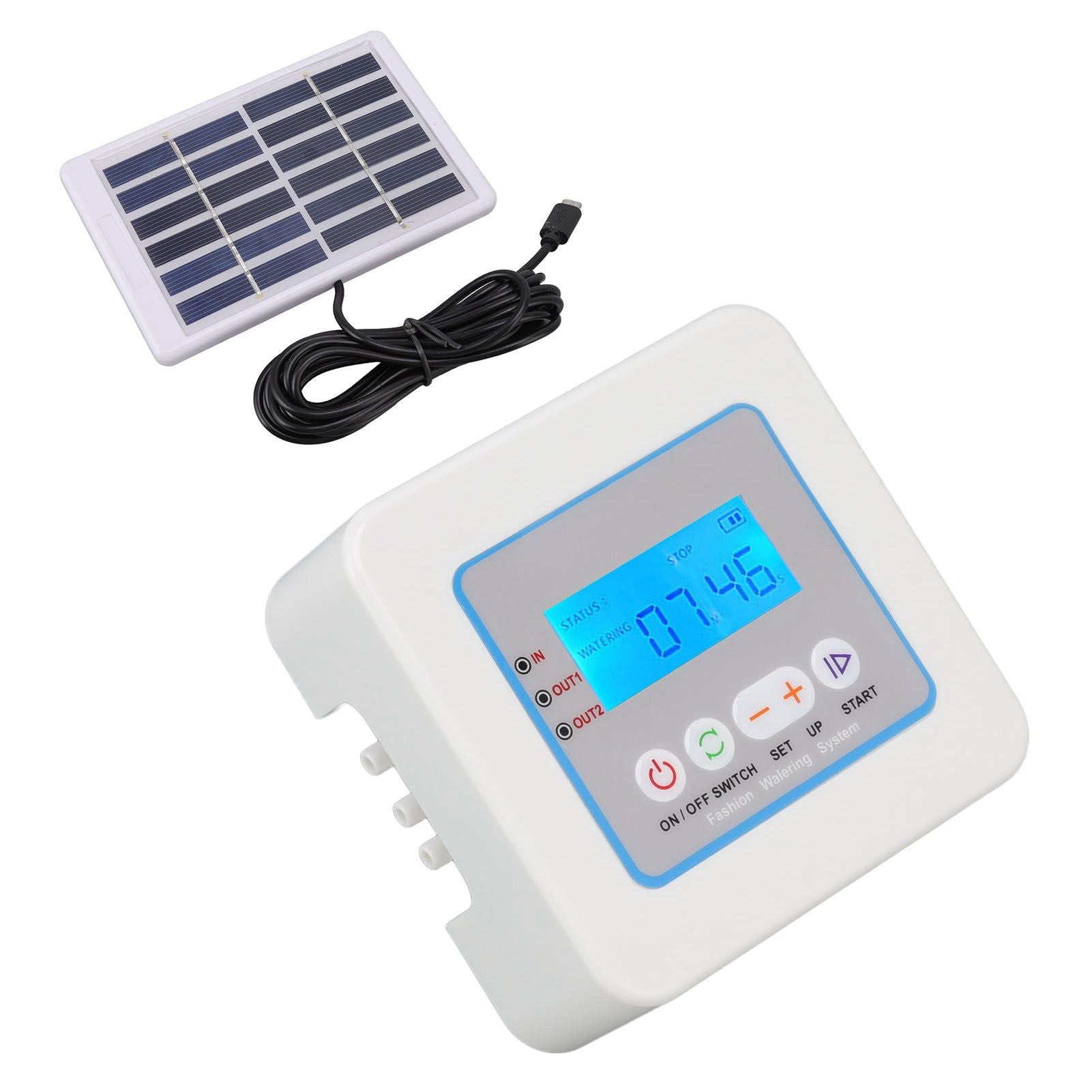 Micro Automatic Drip Irrigation Kit Programmable Timer Solar Multi Function Automatic Watering Sprayer with V1294-YM0523-3111220088911