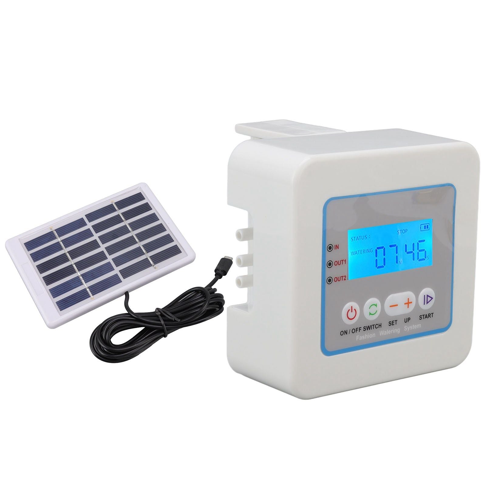 Micro Automatic Drip Irrigation Kit Programmable Timer Solar Multi Function Automatic Watering Sprayer with V1294-YM0523-3111220088911