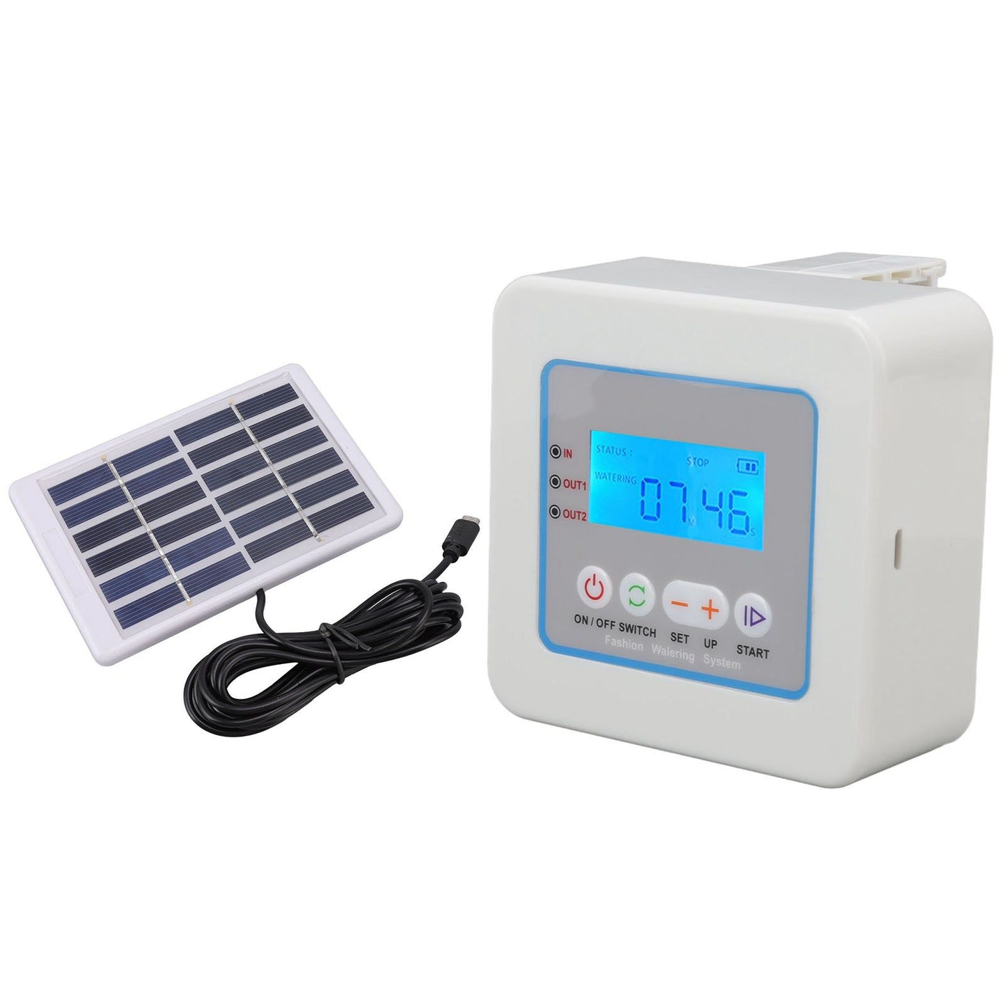 Micro Automatic Drip Irrigation Kit Programmable Timer Solar Multi Function Automatic Watering Sprayer with V1294-YM0523-3111220088911