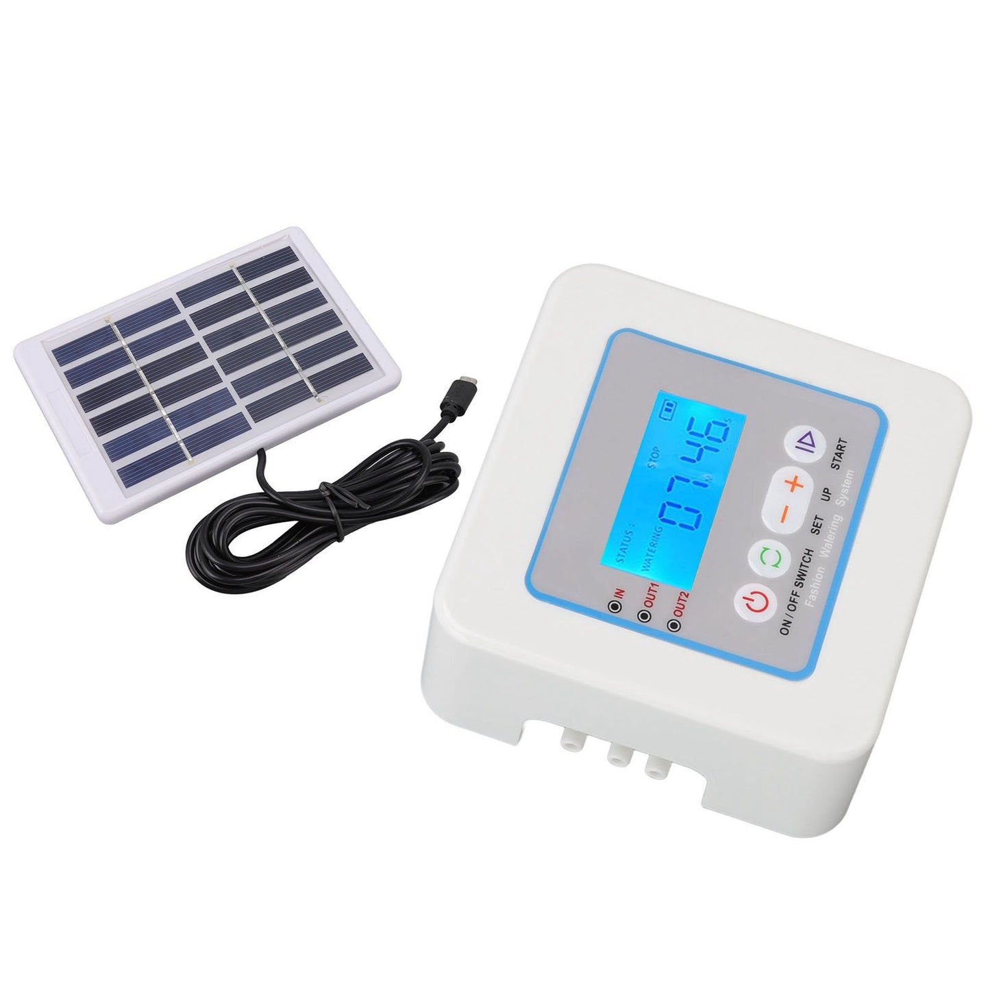 Micro Automatic Drip Irrigation Kit Programmable Timer Solar Multi Function Automatic Watering Sprayer with V1294-YM0523-3111220088911
