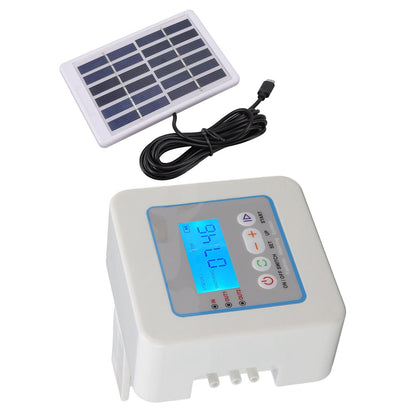 Micro Automatic Drip Irrigation Kit Programmable Timer Solar Multi Function Automatic Watering Sprayer with V1294-YM0523-3111220088911