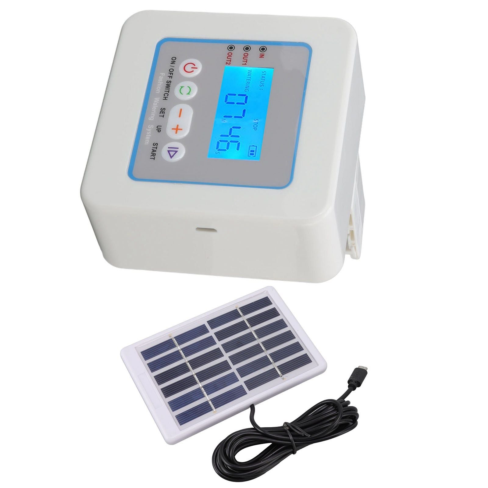 Micro Automatic Drip Irrigation Kit Programmable Timer Solar Multi Function Automatic Watering Sprayer with V1294-YM0523-3111220088911