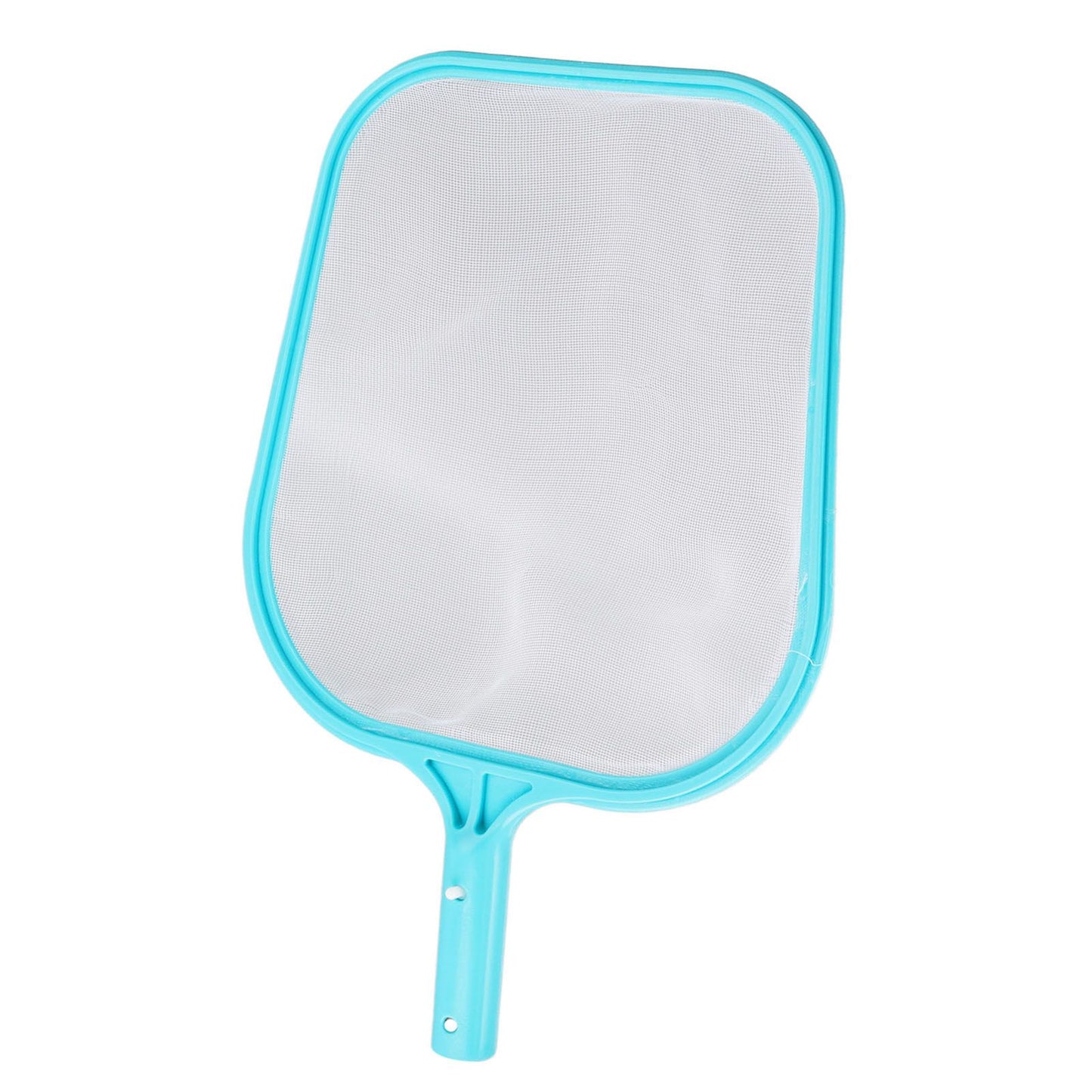 Pool Net Cyan Quick Cleaning Plastic Structure Nylon Material Pool Skimmer Leaf Net for Hot Tubs Fountains V1294-YM0523-3111220089011