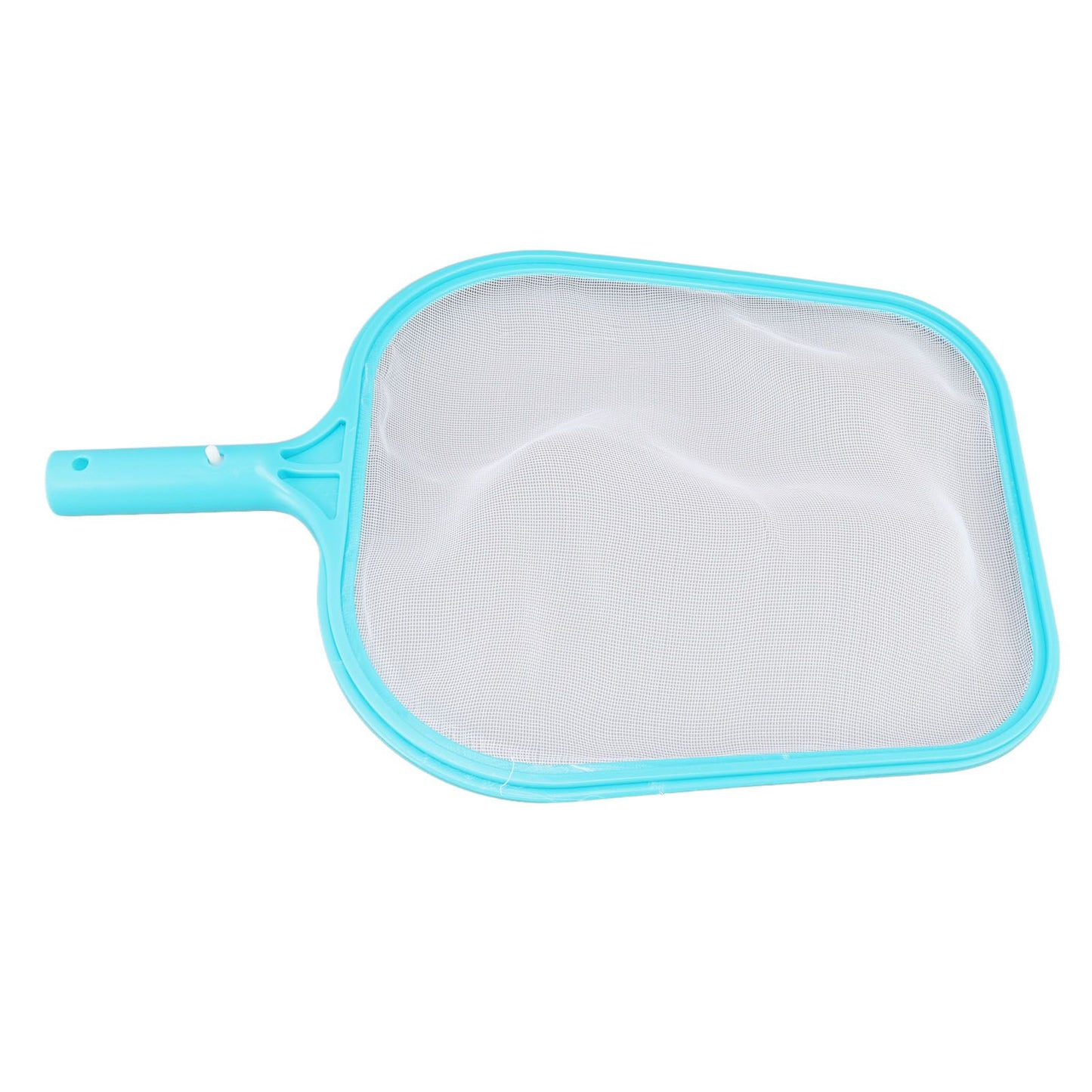 Pool Net Cyan Quick Cleaning Plastic Structure Nylon Material Pool Skimmer Leaf Net for Hot Tubs Fountains V1294-YM0523-3111220089011