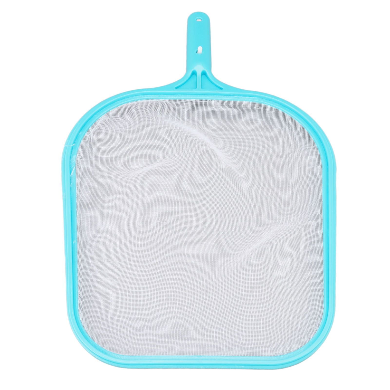 Pool Net Cyan Quick Cleaning Plastic Structure Nylon Material Pool Skimmer Leaf Net for Hot Tubs Fountains V1294-YM0523-3111220089011