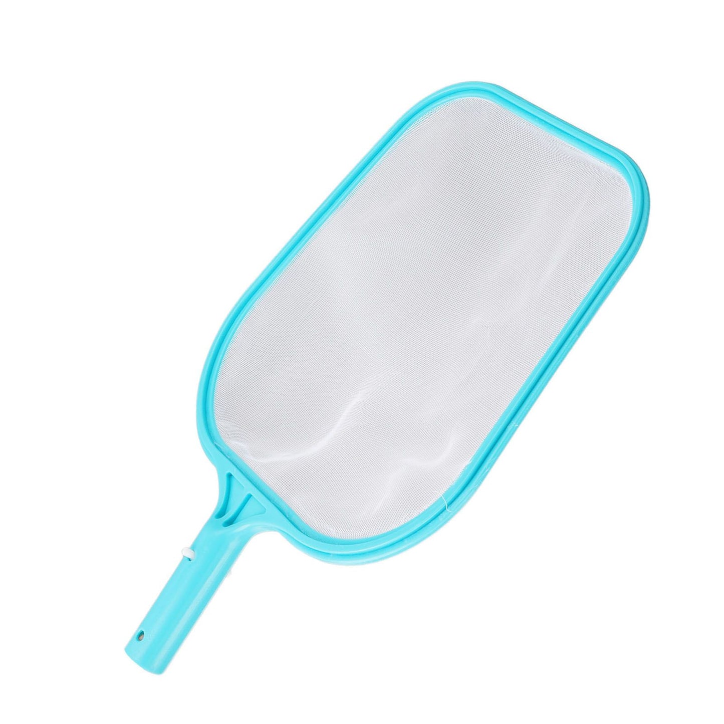 Pool Net Cyan Quick Cleaning Plastic Structure Nylon Material Pool Skimmer Leaf Net for Hot Tubs Fountains V1294-YM0523-3111220089011
