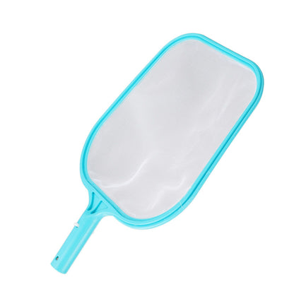 Pool Net Cyan Quick Cleaning Plastic Structure Nylon Material Pool Skimmer Leaf Net for Hot Tubs Fountains V1294-YM0523-3111220089011
