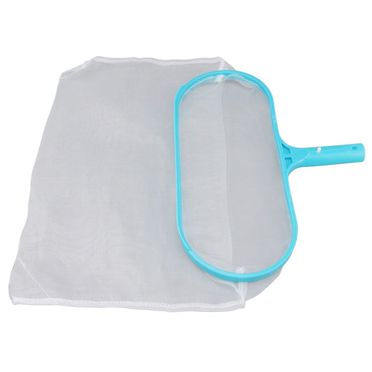 Pool Skimmer Net for Cleaning Swimming Pool Pond with Deep Fine Green Nylon Mesh Net Bag Fast Cleaning Easy V1294-YM0523-3111220089111
