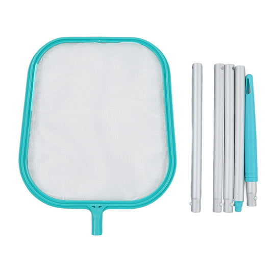 Pool Skimmer Net Detachable Lake Blue Professional Pool Cleaning Net with 5 Splicing Rods for Swimming Pool V1294-YM0523-3111220089611