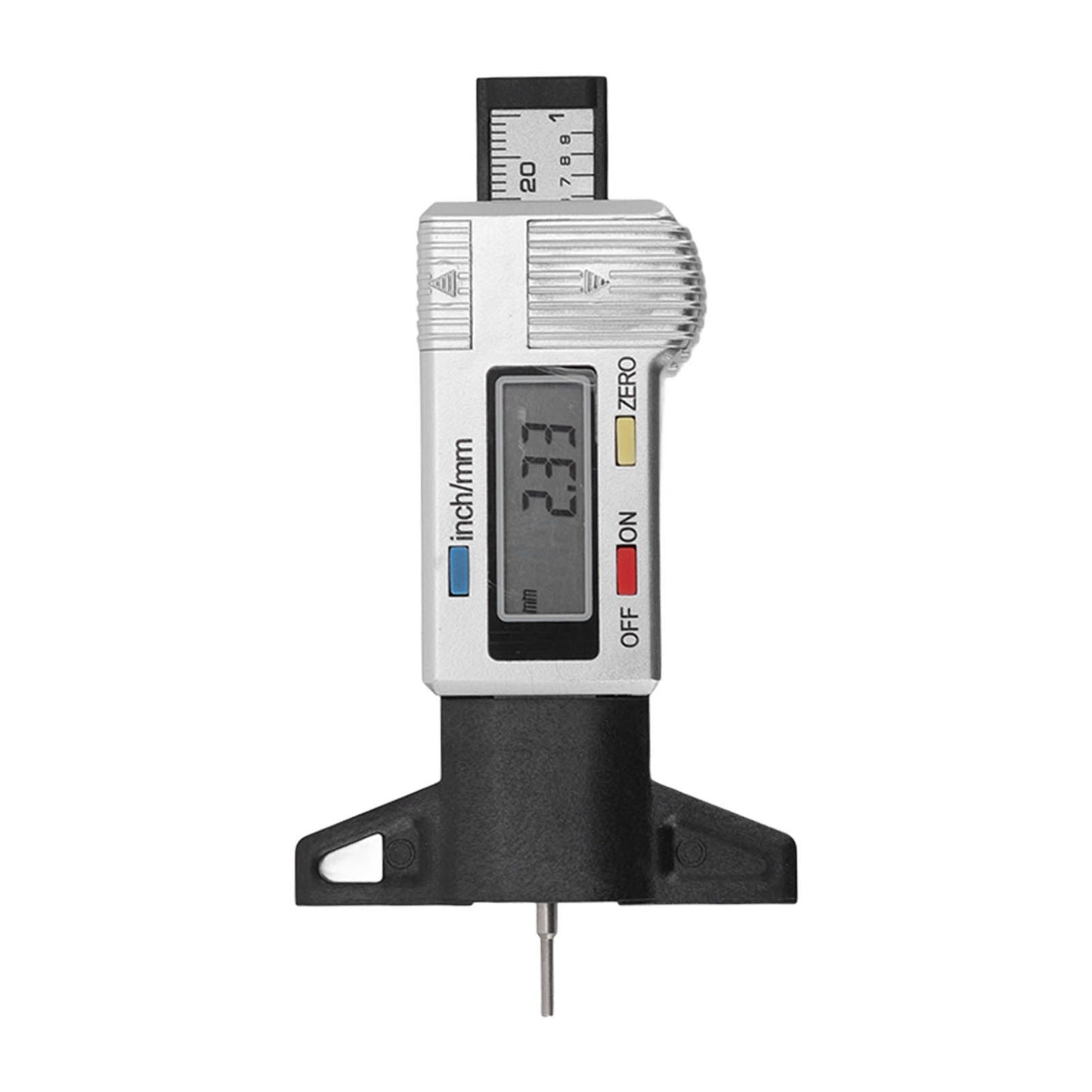 Tire Tread Depth Gauge Large Digital Display Accurate Tread Checker for Truck Car Motorcycle V1294-YM0523-3111220090011