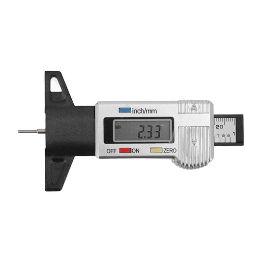 Tire Tread Depth Gauge Large Digital Display Accurate Tread Checker for Truck Car Motorcycle V1294-YM0523-3111220090011