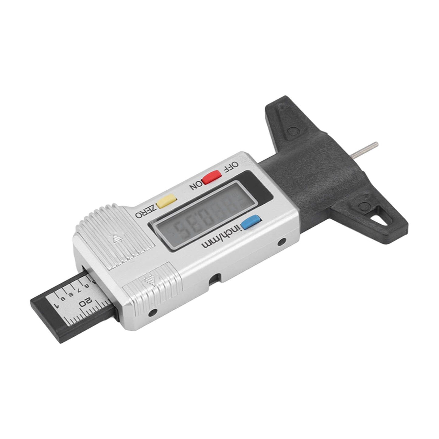 Tire Tread Depth Gauge Large Digital Display Accurate Tread Checker for Truck Car Motorcycle V1294-YM0523-3111220090011