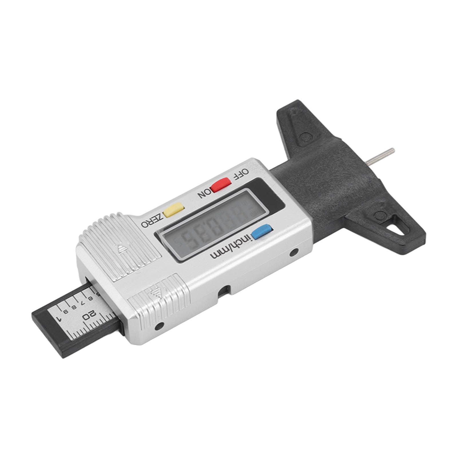 Tire Tread Depth Gauge Large Digital Display Accurate Tread Checker for Truck Car Motorcycle V1294-YM0523-3111220090011