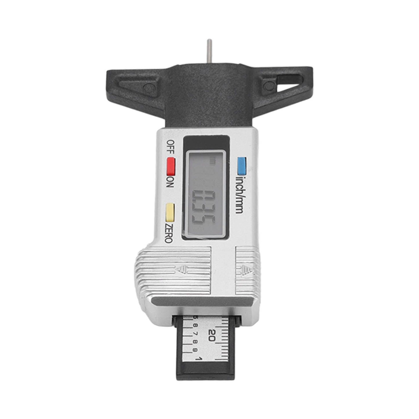 Tire Tread Depth Gauge Large Digital Display Accurate Tread Checker for Truck Car Motorcycle V1294-YM0523-3111220090011
