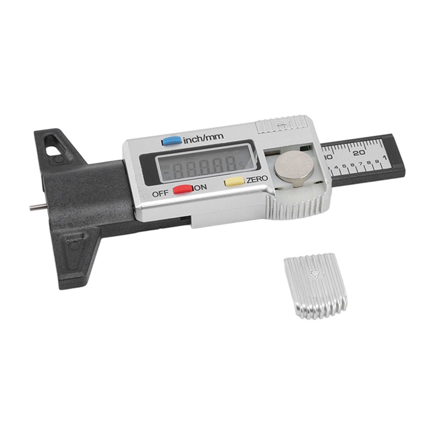 Tire Tread Depth Gauge Large Digital Display Accurate Tread Checker for Truck Car Motorcycle V1294-YM0523-3111220090011