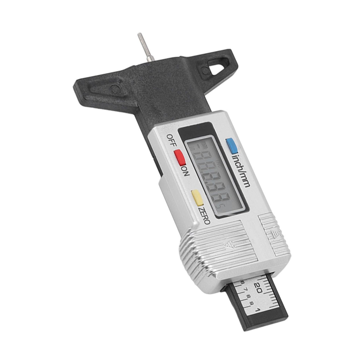 Tire Tread Depth Gauge Large Digital Display Accurate Tread Checker for Truck Car Motorcycle V1294-YM0523-3111220090011