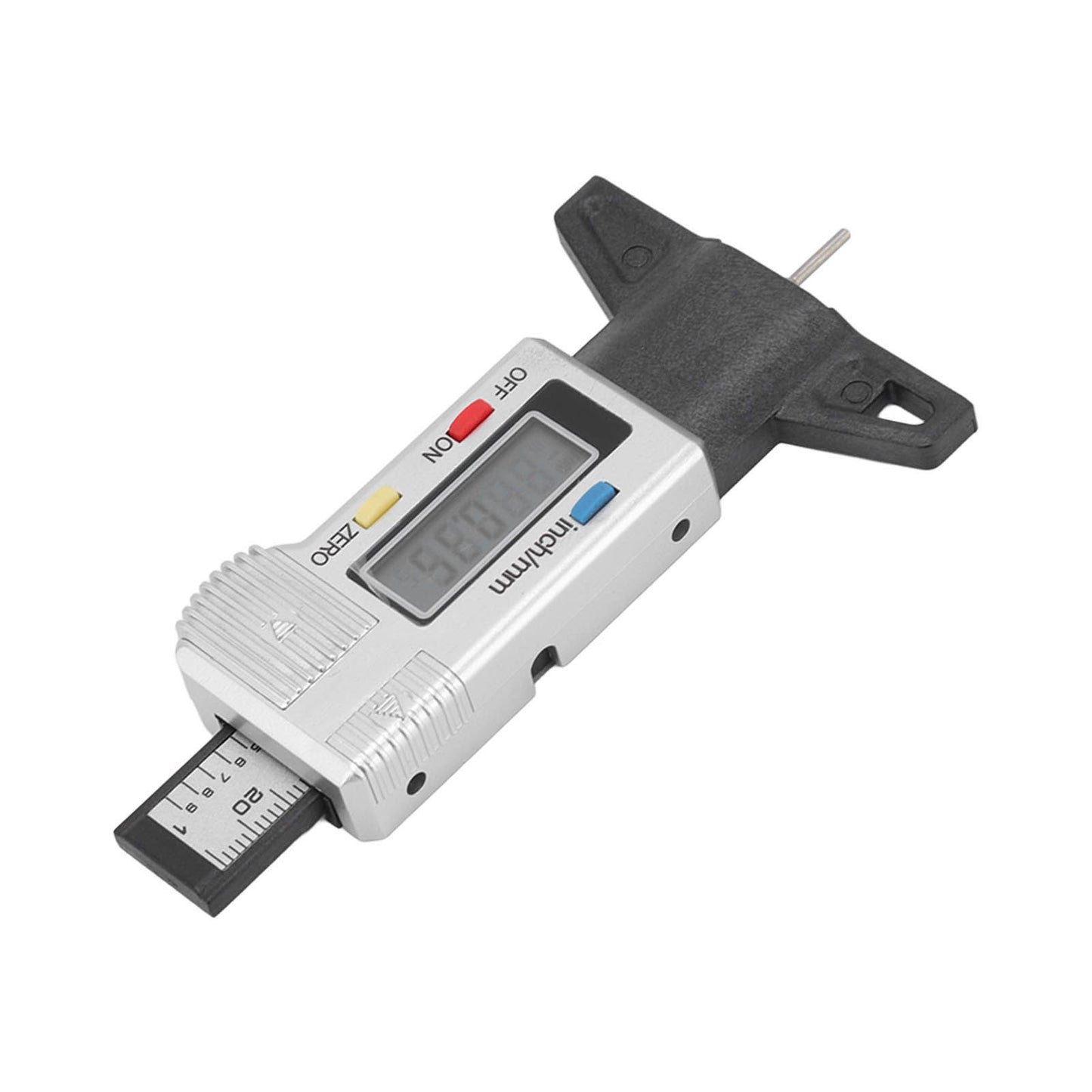Tire Tread Depth Gauge Large Digital Display Accurate Tread Checker for Truck Car Motorcycle V1294-YM0523-3111220090011