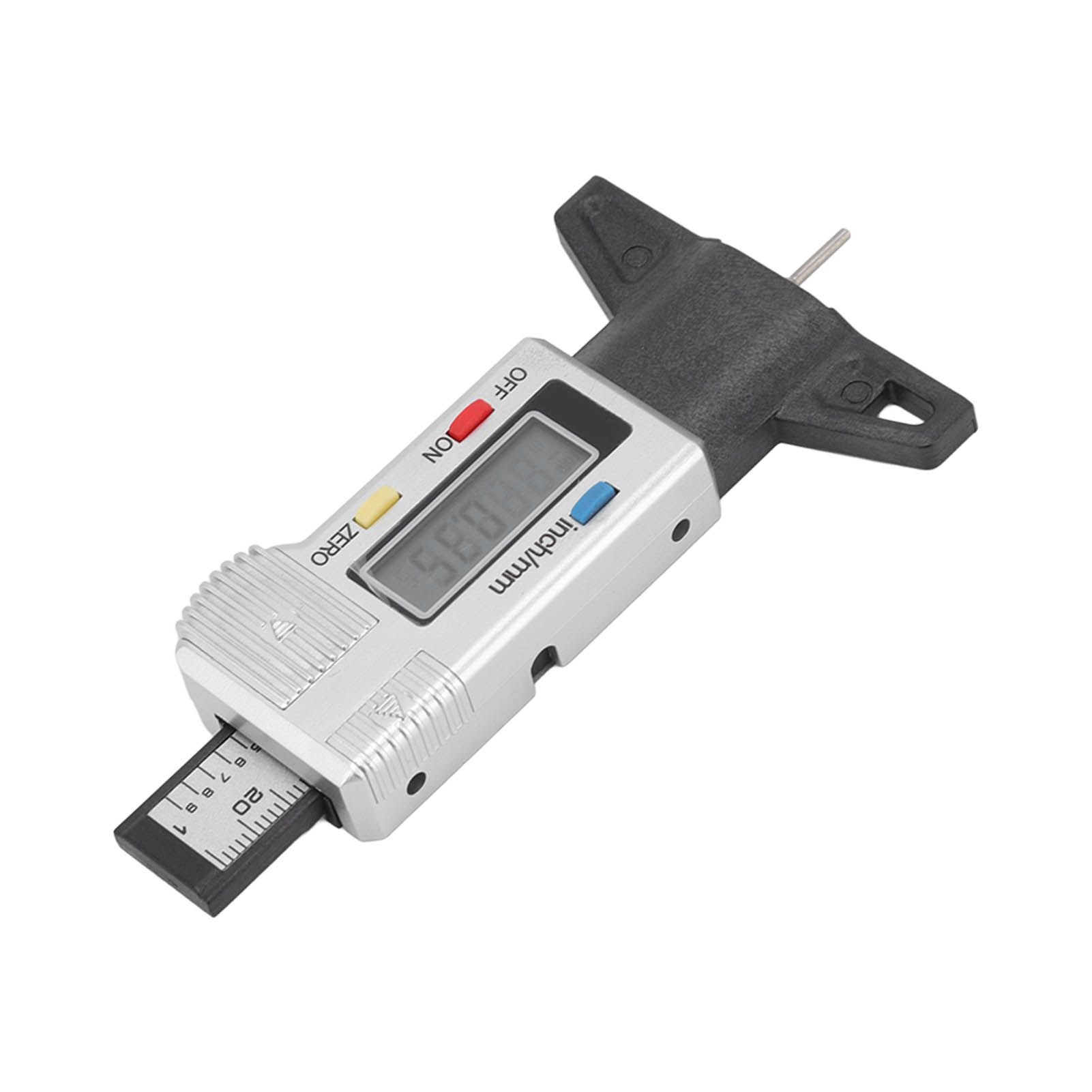 Tire Tread Depth Gauge Large Digital Display Accurate Tread Checker for Truck Car Motorcycle V1294-YM0523-3111220090011