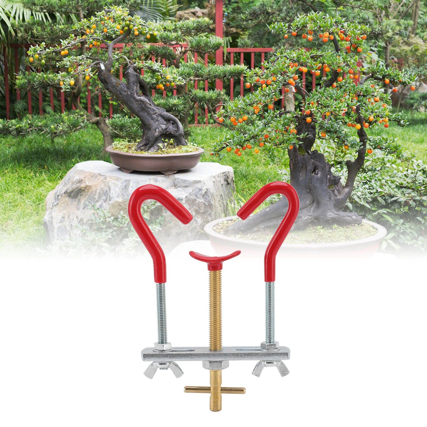 Branch Bender Prevent Slip Carbon Steel DIY Shaping Tree Trunk Adjuster Tool for Bonsai Gardening V1294-YM0523-3111220090511