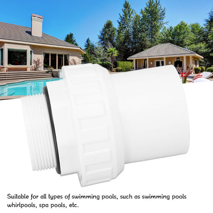 G2 Male Thread Pool Filter Pump Adapter Fitting Quick Connector Replacement for Pool Spa Pump V1294-YM0523-3111220091111