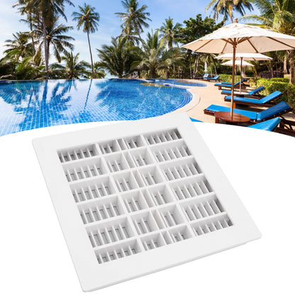SP-1031 Pool Main Drain 25.3x25.3cm Replacement Pool Square Main Drain for Swimming Pools Massage Pools SPA V1294-YM0523-3111220091711