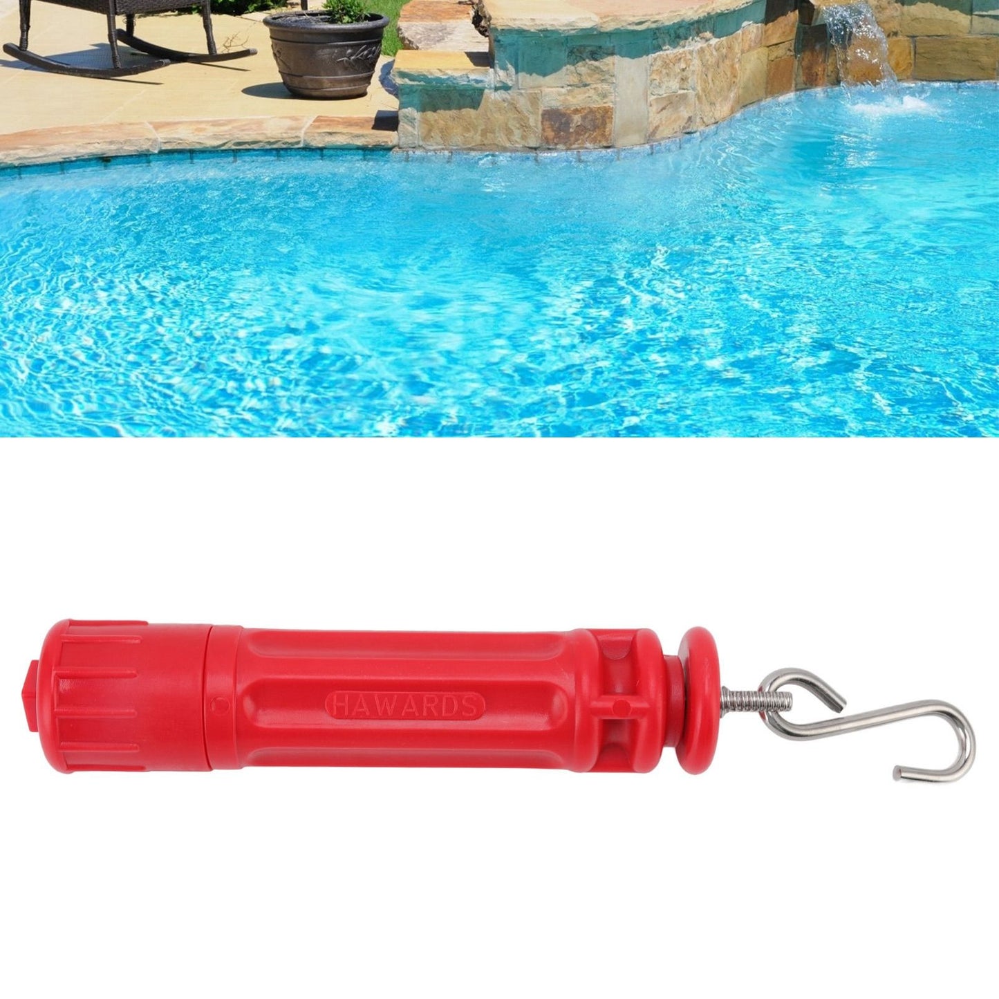 Lane Line Tensioner Scratch Proof Stainless Steel S Hook Lane Rope Tightener for Swimming Pool V1294-YM0523-3111220091811