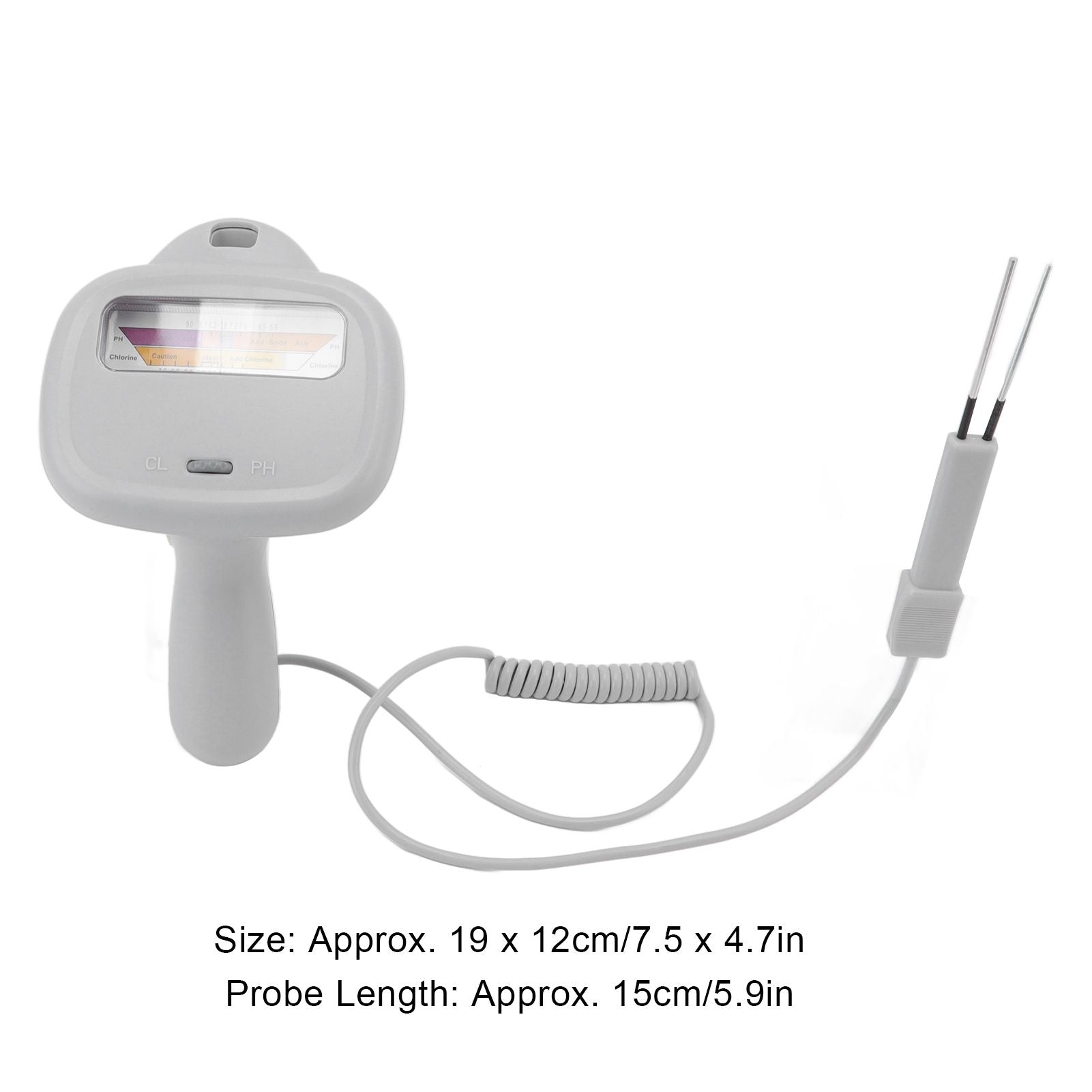 Pc-104 Water Quality Tester Accurate Portable Easy to Read PH Chlorine Tester for Swimming Pools and SPA Pools V1294-YM0523-3111220092911