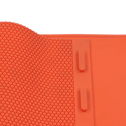 2pcs 5.4mm Beeswax Press Sheet Mould Foundation Foldable Silicone Beeswax Mold for Beekeeping Orange V1294-YM0523-3111220093211