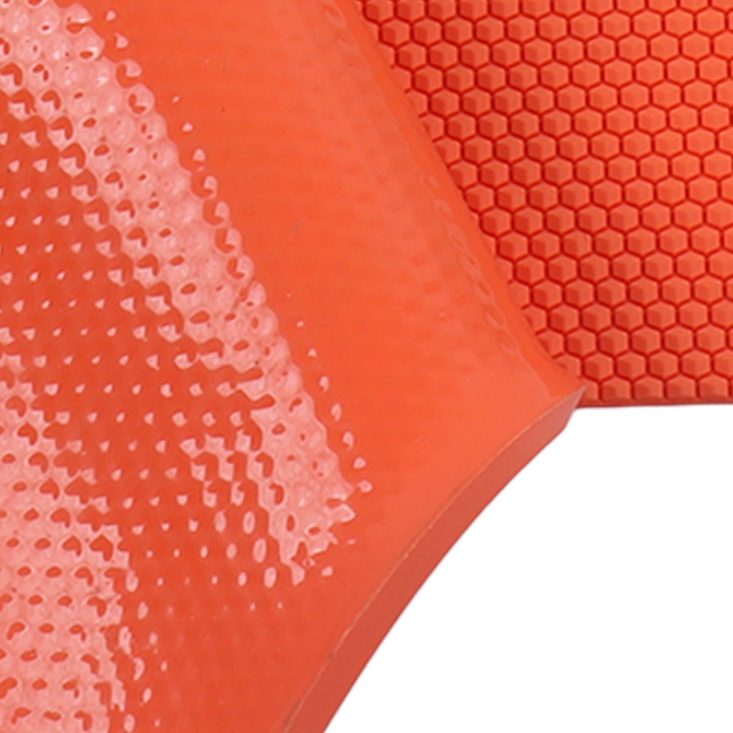 2pcs 5.4mm Beeswax Press Sheet Mould Foundation Foldable Silicone Beeswax Mold for Beekeeping Orange V1294-YM0523-3111220093211