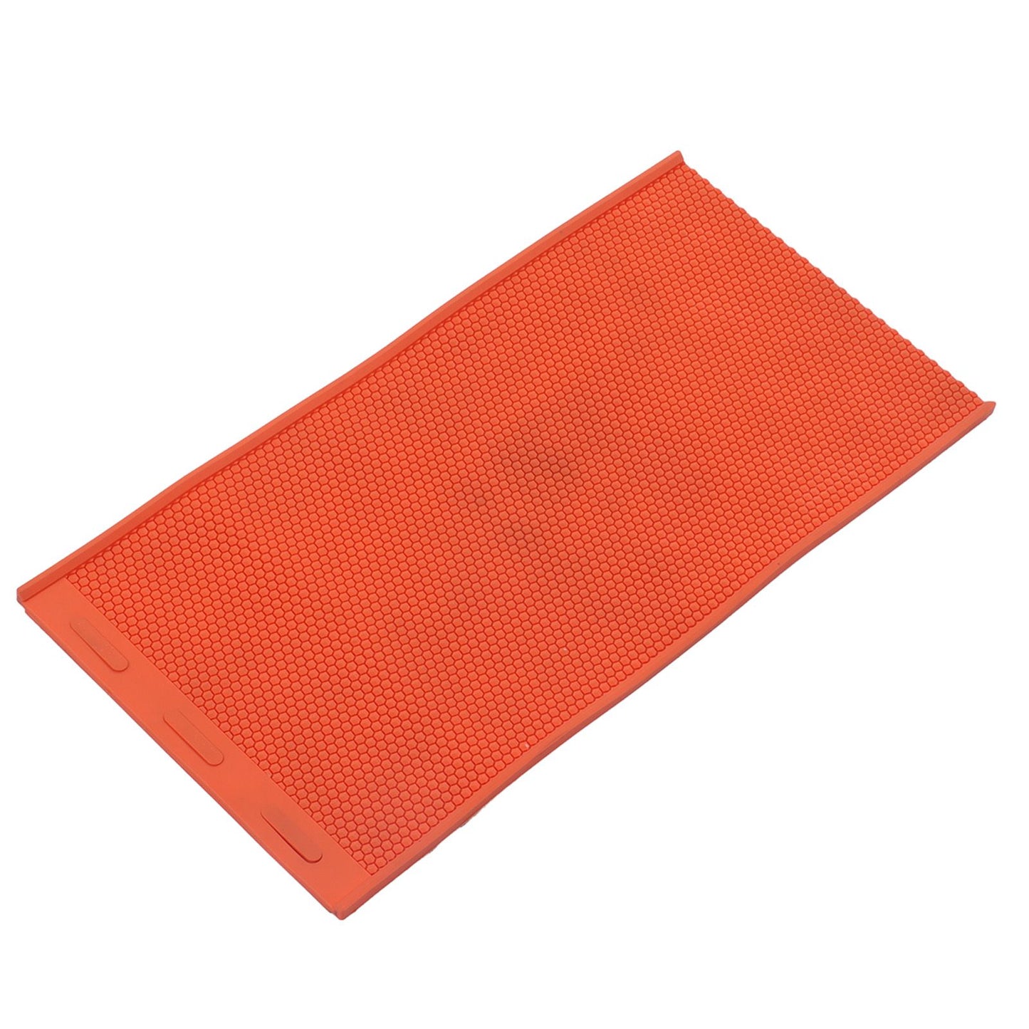 2pcs 5.4mm Beeswax Press Sheet Mould Foundation Foldable Silicone Beeswax Mold for Beekeeping Orange V1294-YM0523-3111220093211