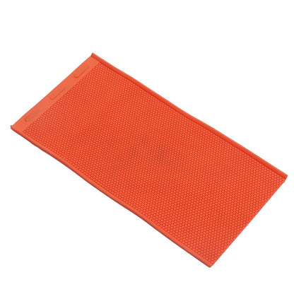 2pcs 5.4mm Beeswax Press Sheet Mould Foundation Foldable Silicone Beeswax Mold for Beekeeping Orange V1294-YM0523-3111220093211