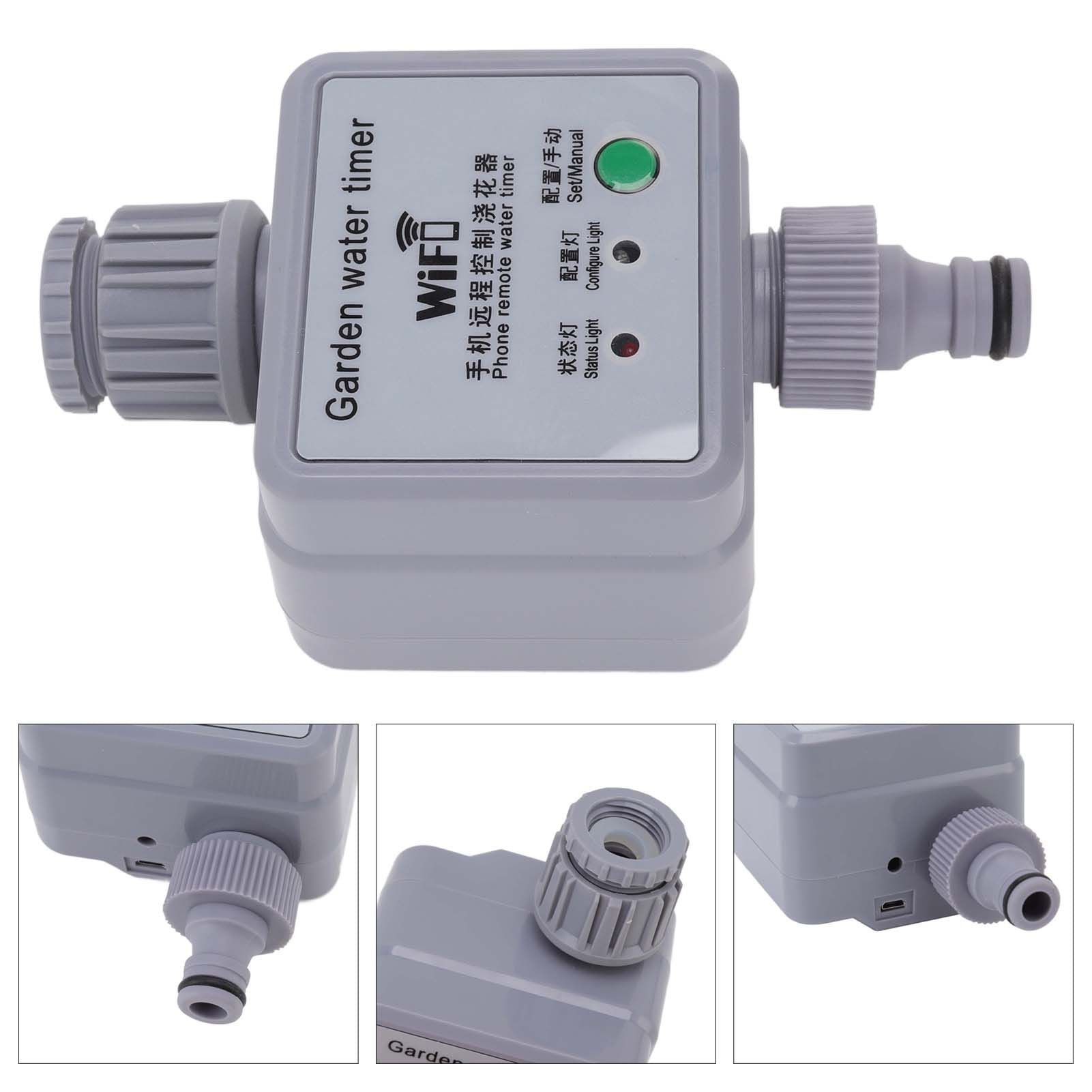 Smart Sprinkler Water Timer Automatic Watering Remote Control USB Power Supply Irrigation Timer for V1294-YM0523-3111220093611