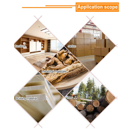 Wood Moisture Meter High Accuracy Easy to Read Portable Digital Moisture Detector for Woodworking Building V1294-YM0523-3111220093811