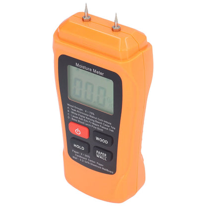 MT18 Digital Moisture Detector Backlit LCD Display Wood Moisture Meter for Wood Building Material Paper Floor V1294-YM0523-3111220094011