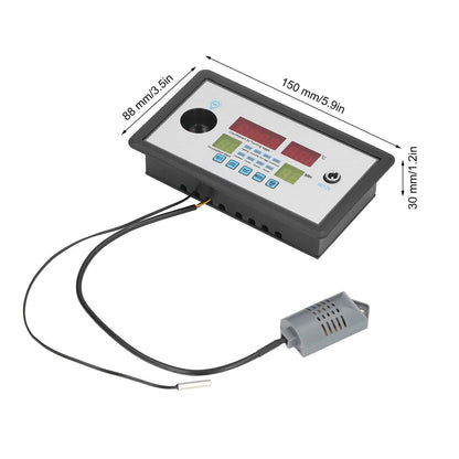 Intelligent Incubator Thermostat Automatic Egg Incubator Controller Thermostat for Eggs Duck Eggs Goose Eggs V1294-YM0523-3111220094211