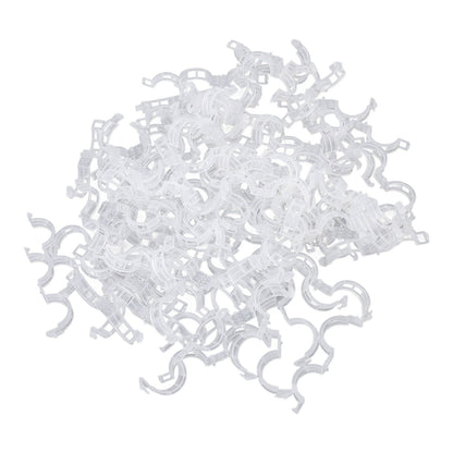 300Pcs Plastic Tomato Clips Good Fixation Support Reusable Plant Support Clips for Various Vegetables Flowers V1294-YM0523-3111220095511