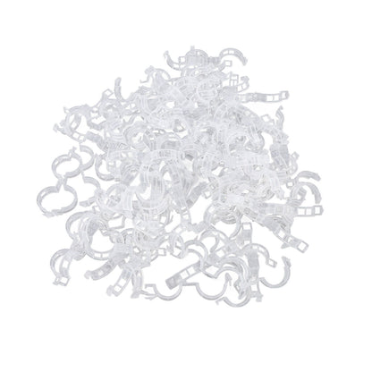 300Pcs Plastic Tomato Clips Good Fixation Support Reusable Plant Support Clips for Various Vegetables Flowers V1294-YM0523-3111220095511