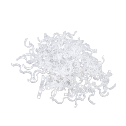 300Pcs Plastic Tomato Clips Good Fixation Support Reusable Plant Support Clips for Various Vegetables Flowers V1294-YM0523-3111220095511