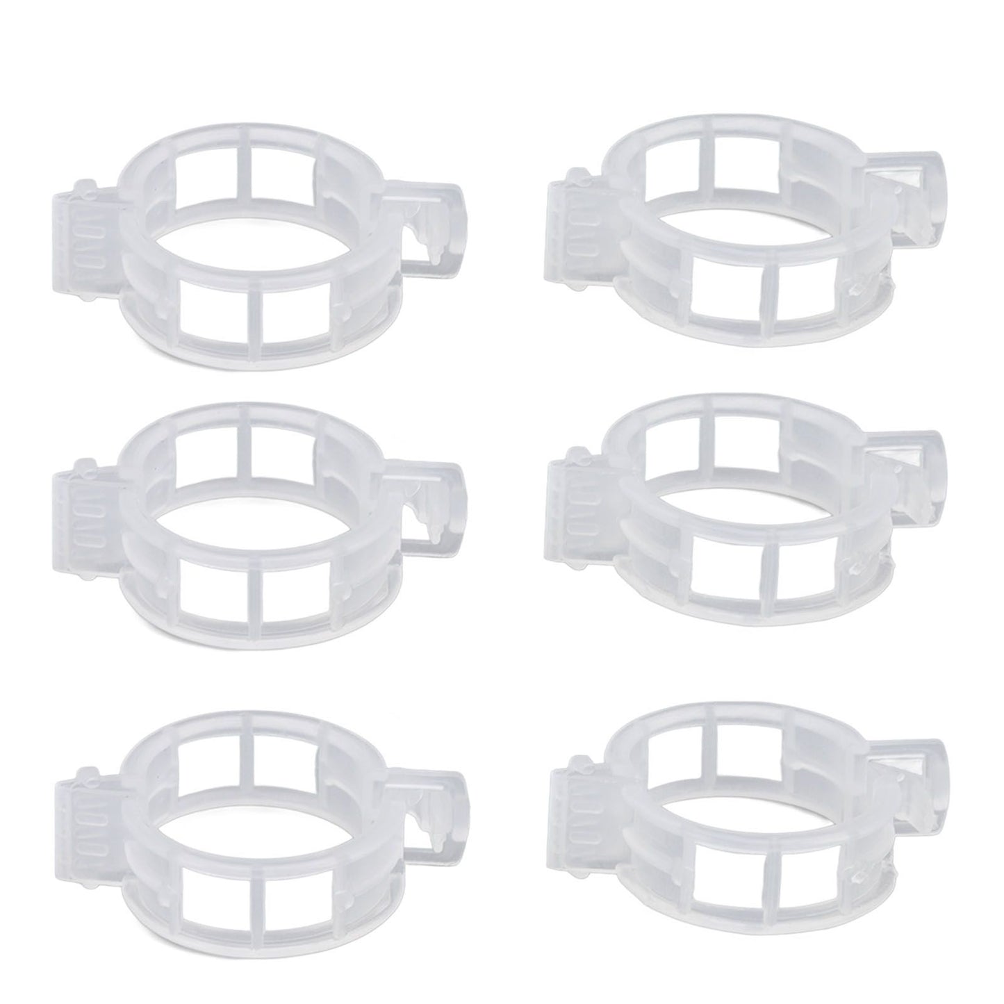 300Pcs Plastic Tomato Clips Good Fixation Support Reusable Plant Support Clips for Various Vegetables Flowers V1294-YM0523-3111220095511