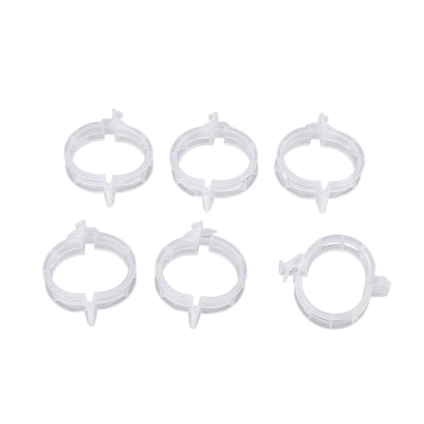 300Pcs Plastic Tomato Clips Good Fixation Support Reusable Plant Support Clips for Various Vegetables Flowers V1294-YM0523-3111220095511