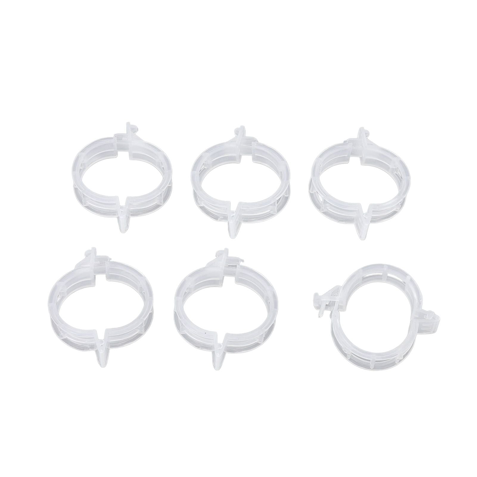 300Pcs Plastic Tomato Clips Good Fixation Support Reusable Plant Support Clips for Various Vegetables Flowers V1294-YM0523-3111220095511